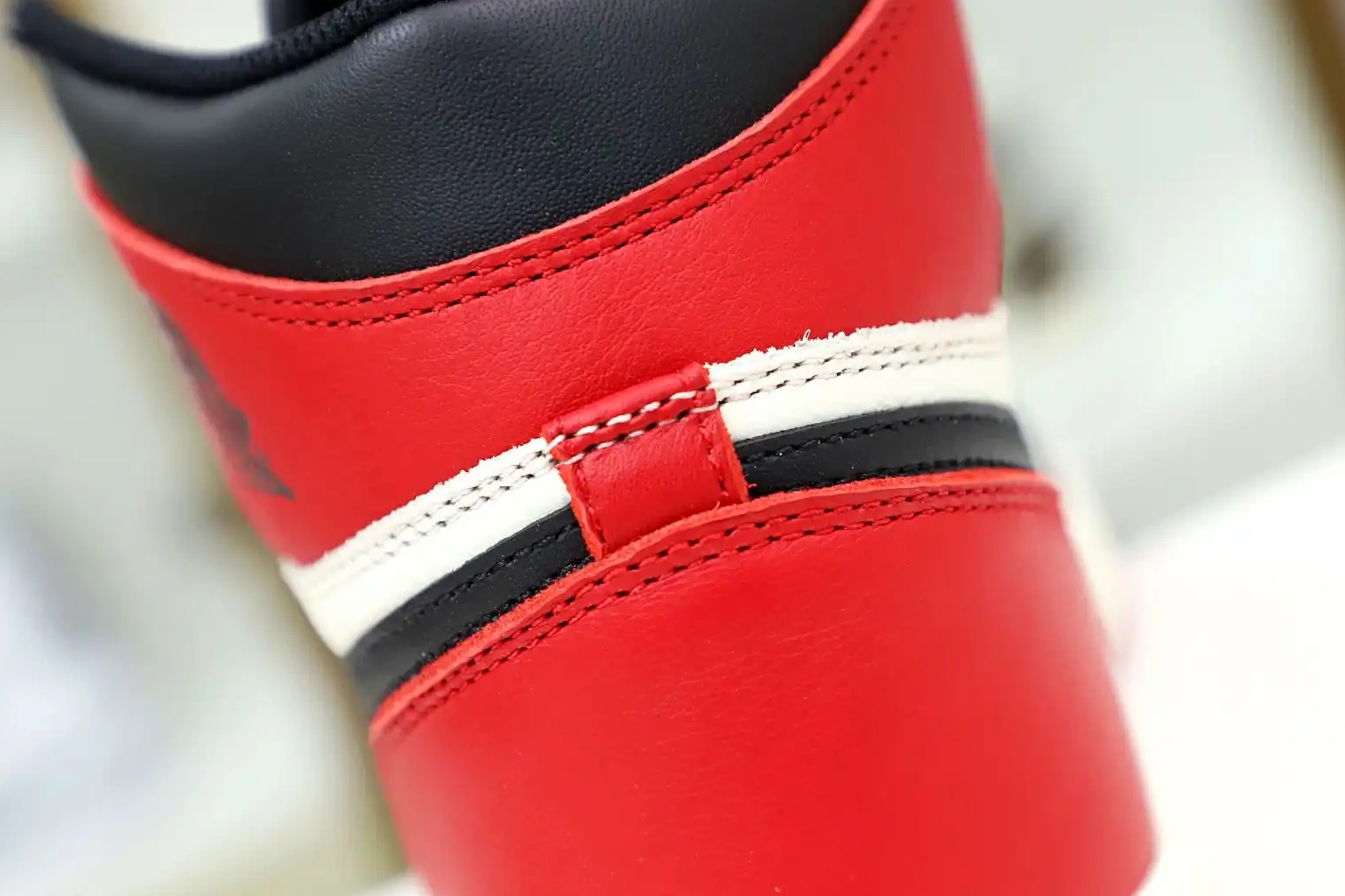 1 RETRO JORDAN 'BRED OG Kimikick AIR HIGH TOE' 0512
